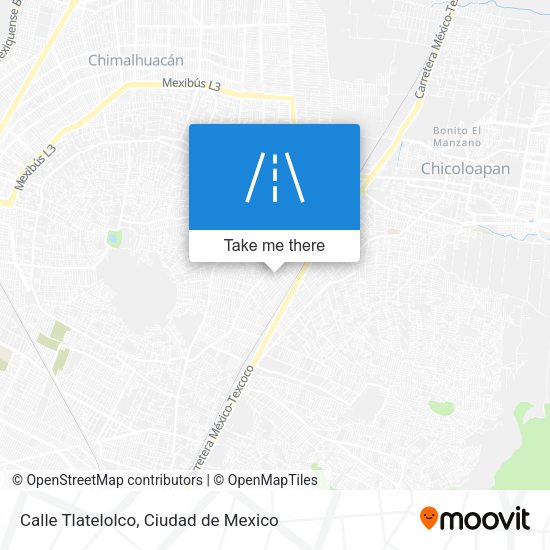 Mapa de Calle Tlatelolco