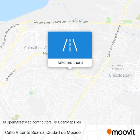 Calle Vicente Suárez map