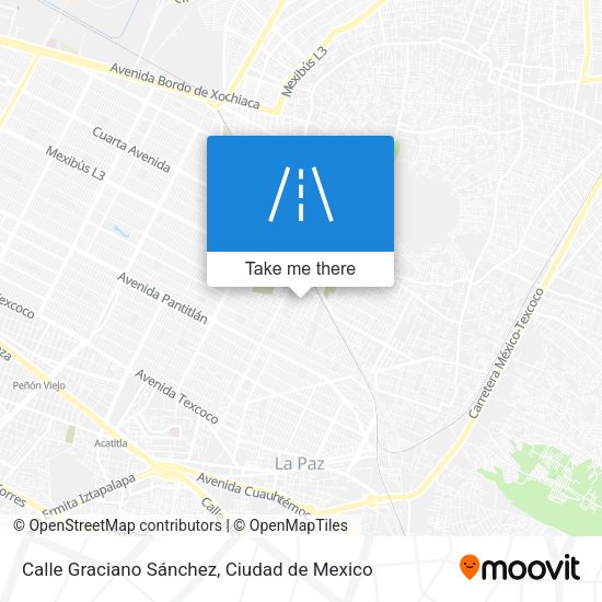 Calle Graciano Sánchez map