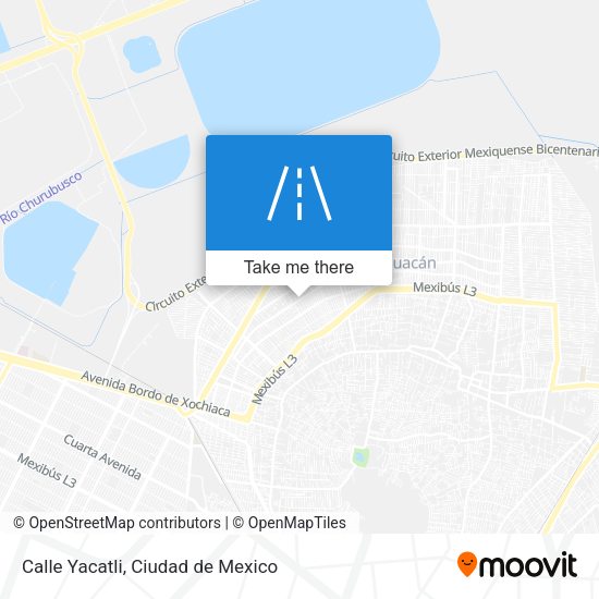 Calle Yacatli map