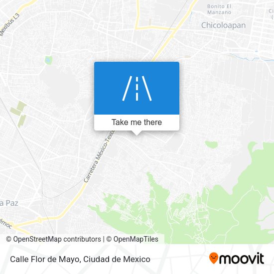 Mapa de Calle Flor de Mayo