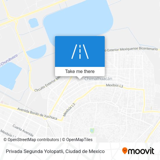 Privada Segunda Yolopatli map