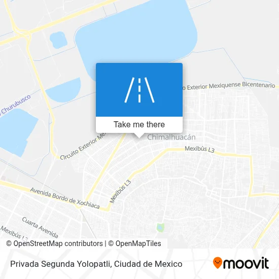 Privada Segunda Yolopatli map