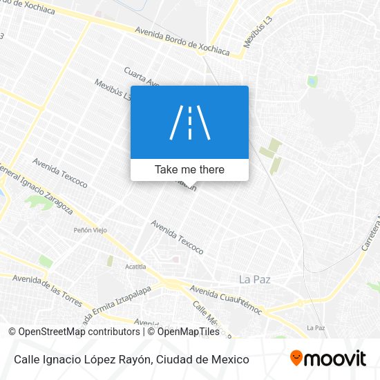 Calle Ignacio López Rayón map