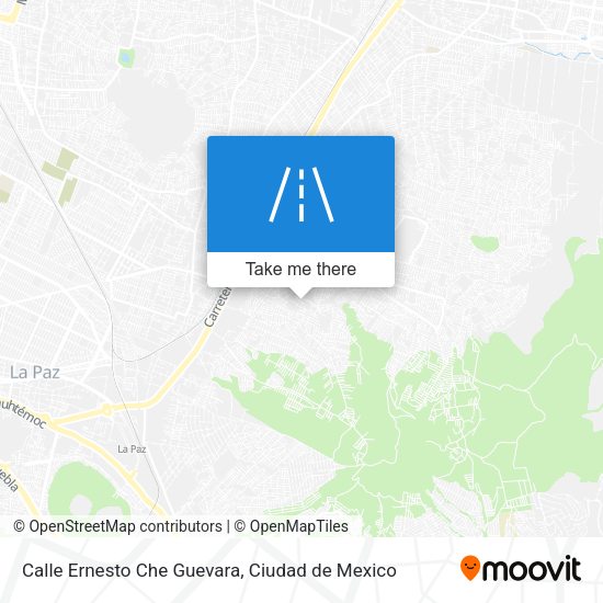 Calle Ernesto Che Guevara map