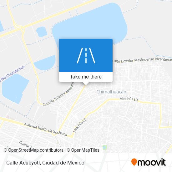 Mapa de Calle Acueyotl