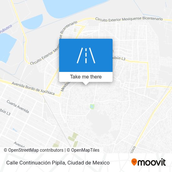 Calle Continuación Pípila map