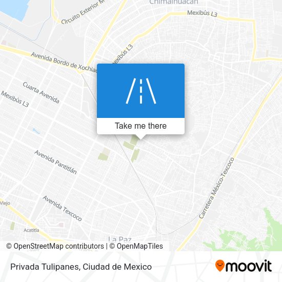 Mapa de Privada Tulipanes
