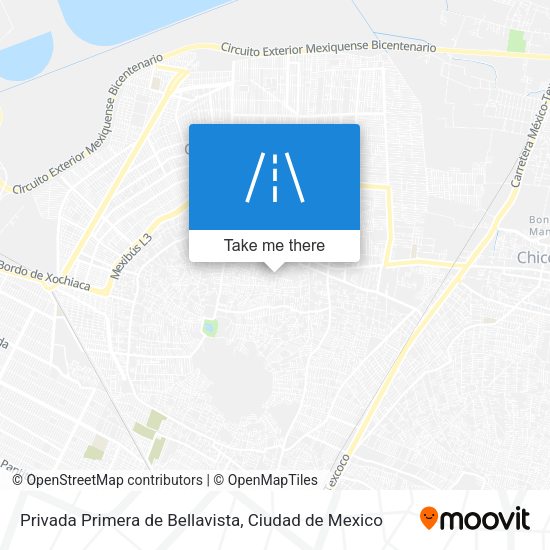 Privada Primera de Bellavista map