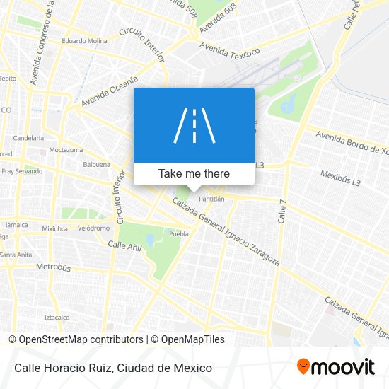 Calle Horacio Ruiz map