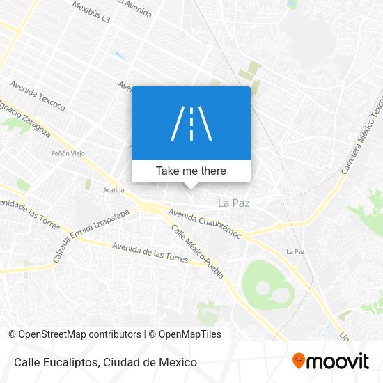 Mapa de Calle Eucaliptos