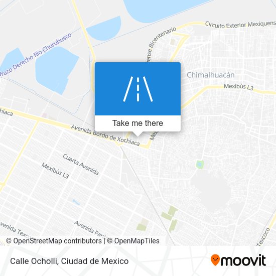 Calle Ocholli map