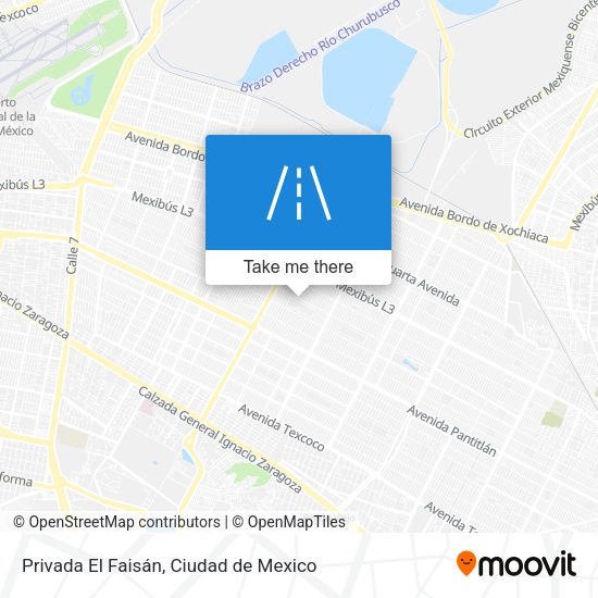 Mapa de Privada El Faisán