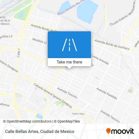 Calle Bellas Artes map