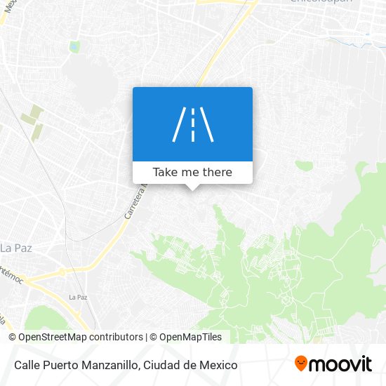 Mapa de Calle Puerto Manzanillo