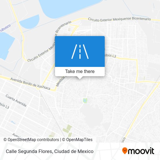 Calle Segunda Flores map