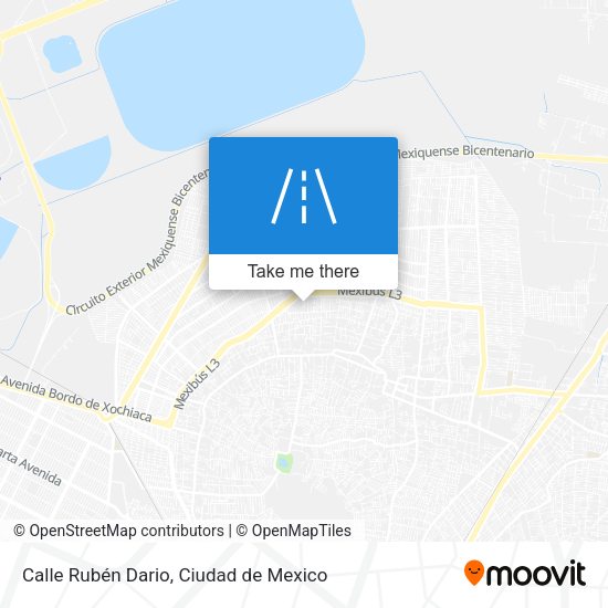 Calle Rubén Dario map