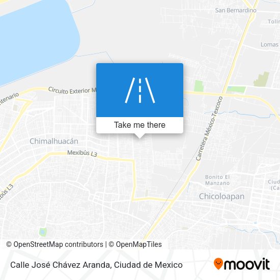 Calle José Chávez Aranda map