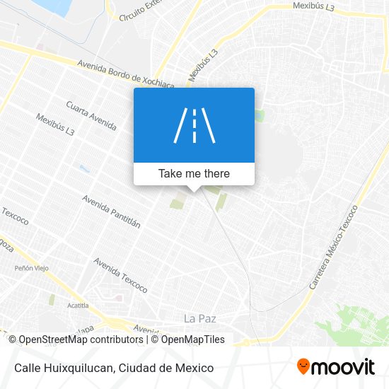 Calle Huixquilucan map