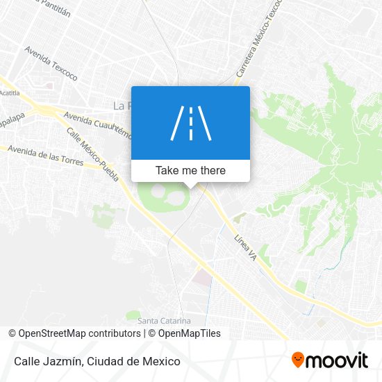 Calle Jazmín map