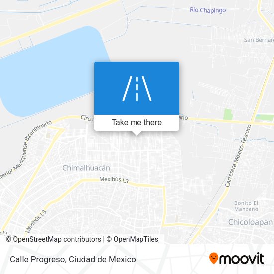 Mapa de Calle Progreso