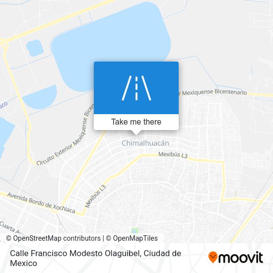 Calle Francisco Modesto Olaguibel map