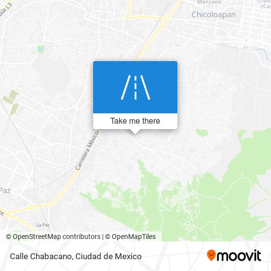Calle Chabacano map