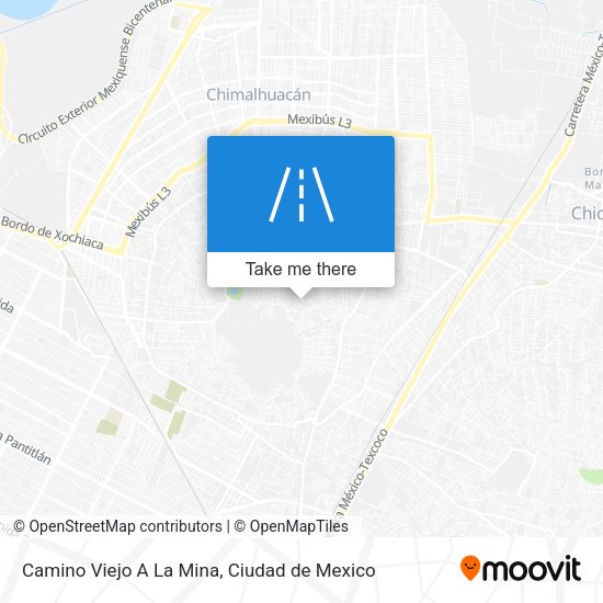 Mapa de Camino Viejo A La Mina