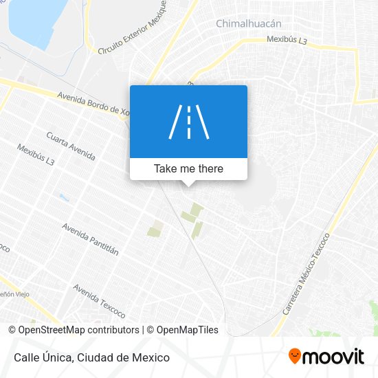Calle Única map