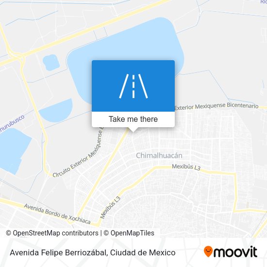 Avenida Felipe Berriozábal map