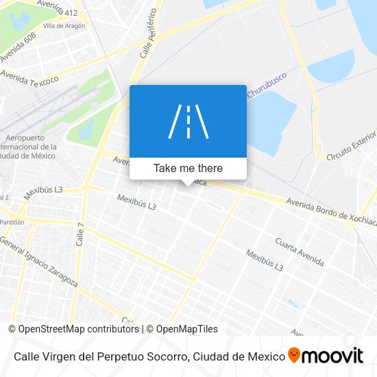 Calle Virgen del Perpetuo Socorro map