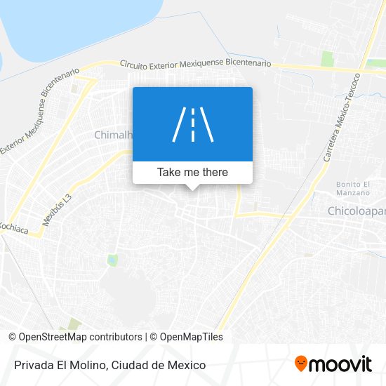 Privada El Molino map