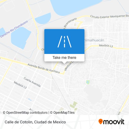 Calle de Cotolin map