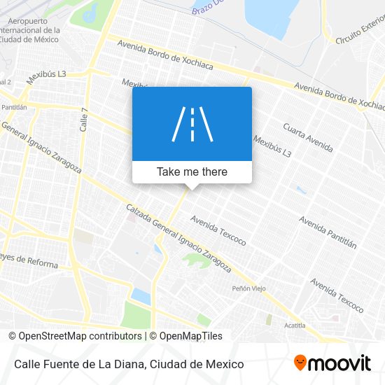 Calle Fuente de La Diana map