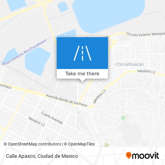 Calle Apaxco map