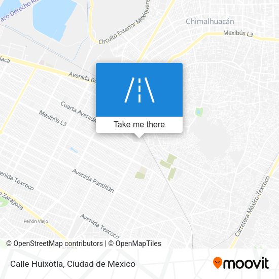 Calle Huixotla map