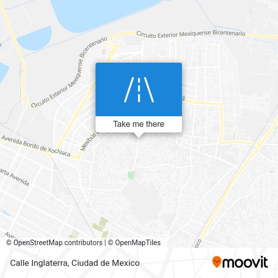Calle Inglaterra map