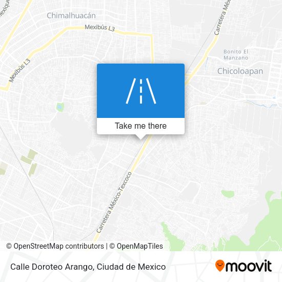 Calle Doroteo Arango map
