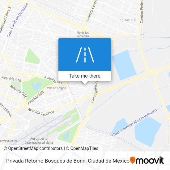 Privada Retorno Bosques de Bonn map