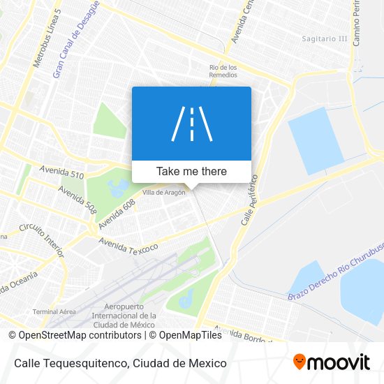 Calle Tequesquitenco map