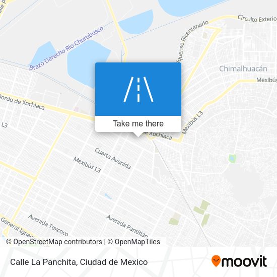 Calle La Panchita map