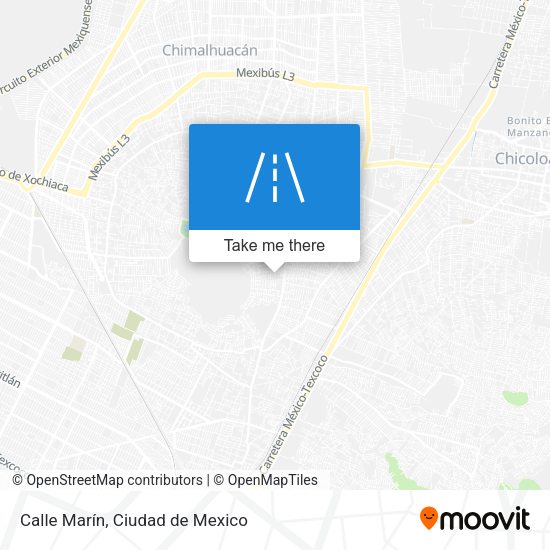 Mapa de Calle Marín