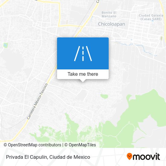 Privada El Capulín map