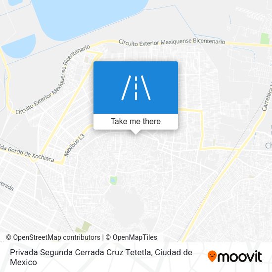 Privada Segunda Cerrada Cruz Tetetla map