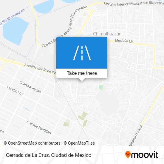 Cerrada de La Cruz map