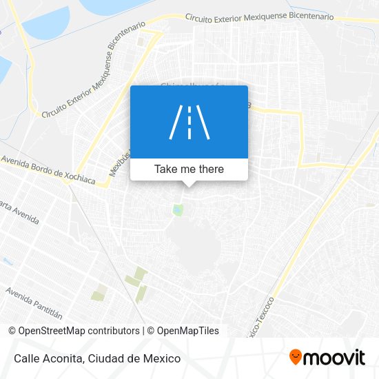 Calle Aconita map