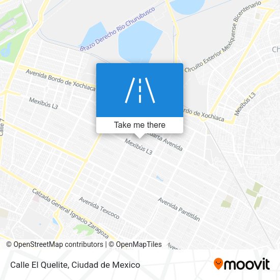 Calle El Quelite map