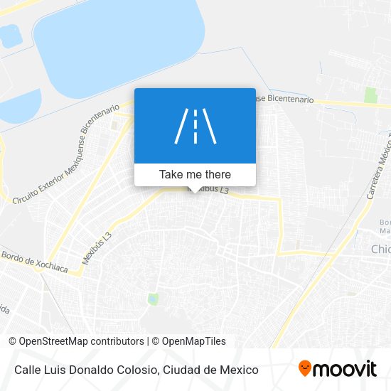 Calle Luis Donaldo Colosio map
