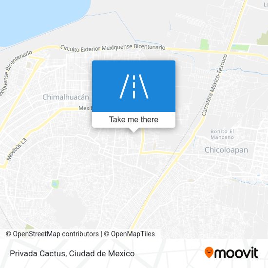 Privada Cactus map