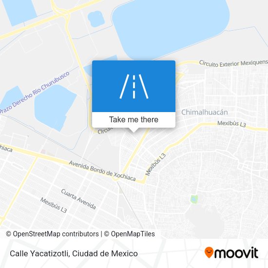 Calle Yacatizotli map